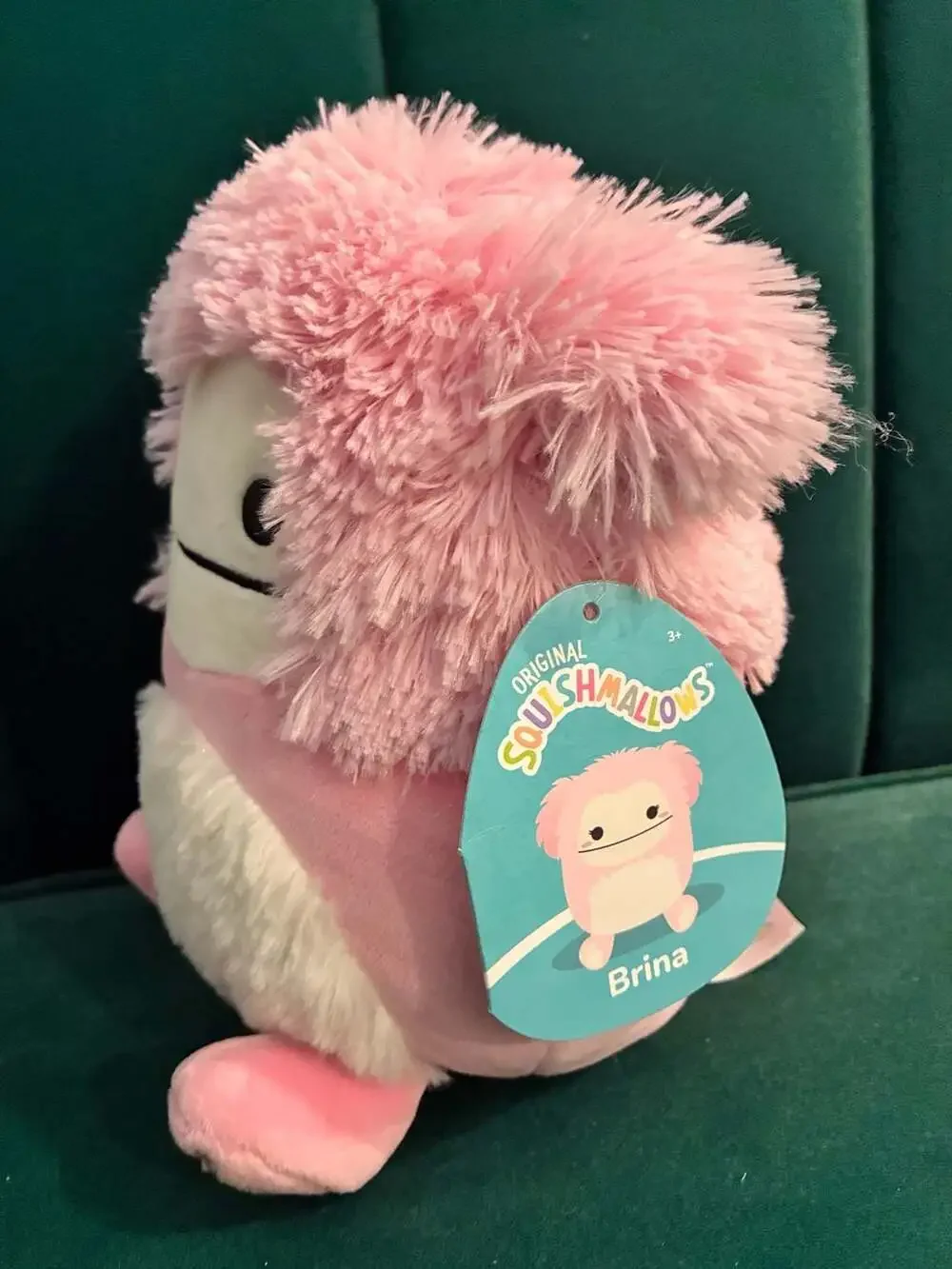 Squishmallows Brina The Pink Bigfoot Plush Toy